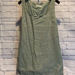 Green Sleeveless Dress